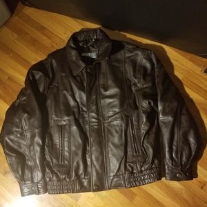 William Barry Leather Jacket 